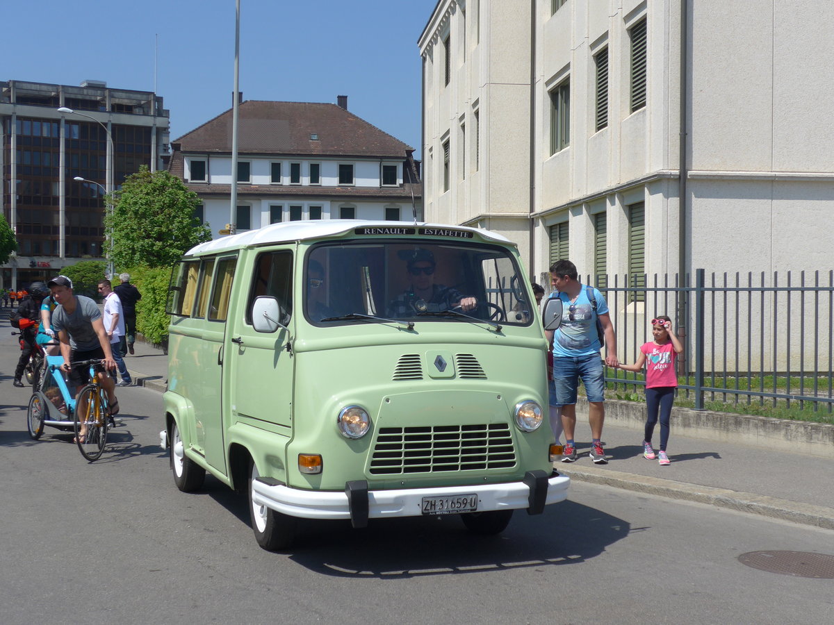 (192'741) - Renault - ZH 31'659 U - am 5. Mai 2018 in Arbon, Arbon Classics