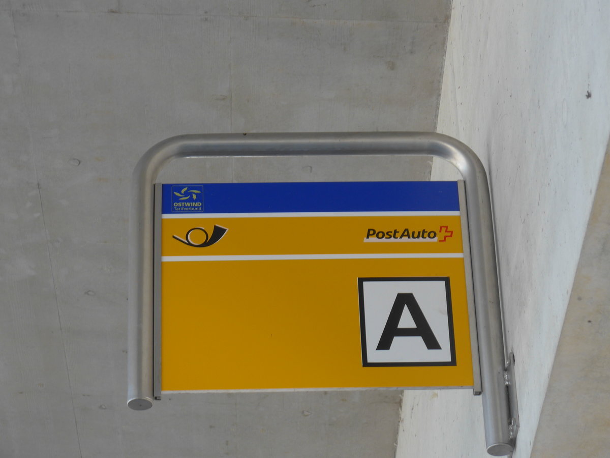 (192'747) - PostAuto-Haltestelle - Arbon, Bahnhof - am 5. Mai 2018