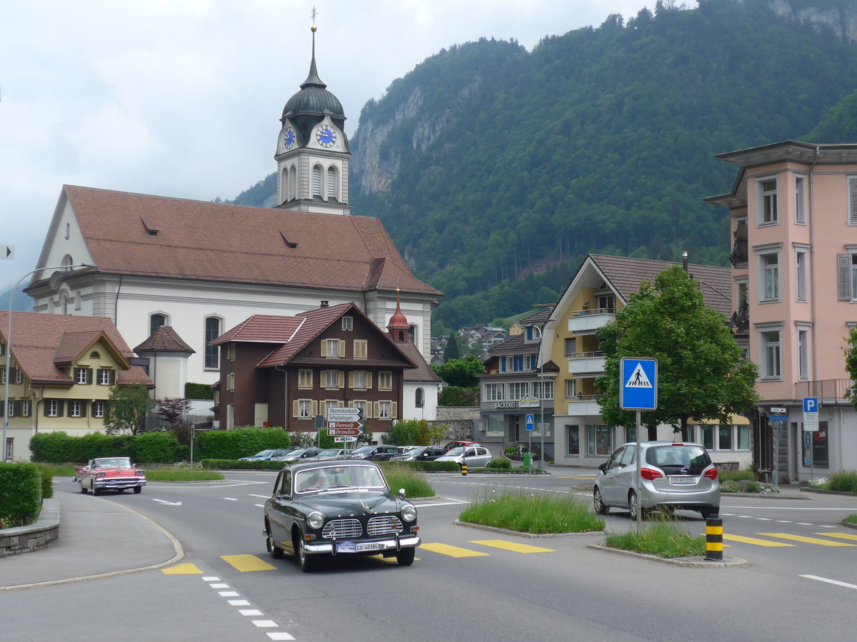 (193'046) - Volvo - LU 40'384 - am 20. Mai 2018 in Wolfenschiessen, Hauptstrasse