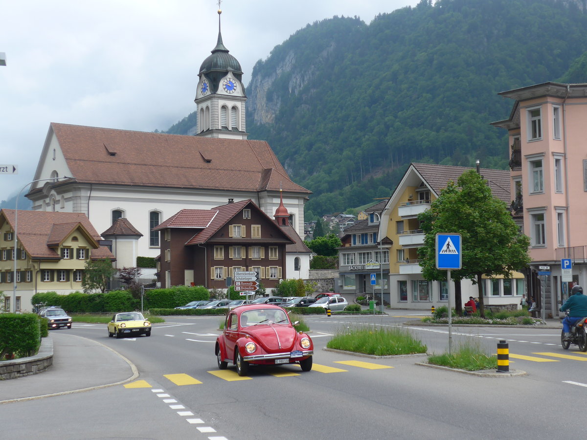 (193'057) - VW-K�fer - BE 980'130 - am 20. Mai 2018 in Wolfenschiessen, Hauptstrasse