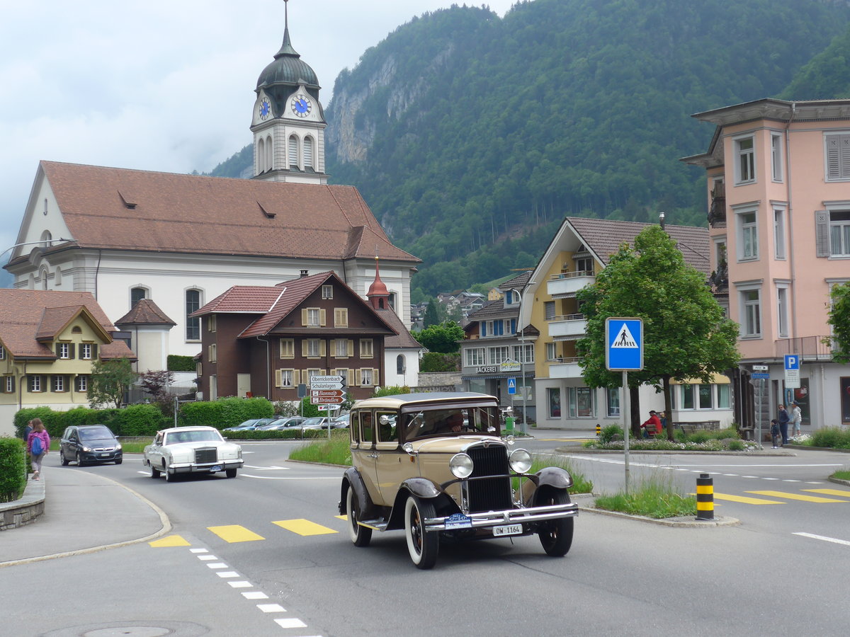 (193'069) - Nash - OW 1164 - am 20. Mai 2018 in Wolfenschiessen, Hauptstrasse