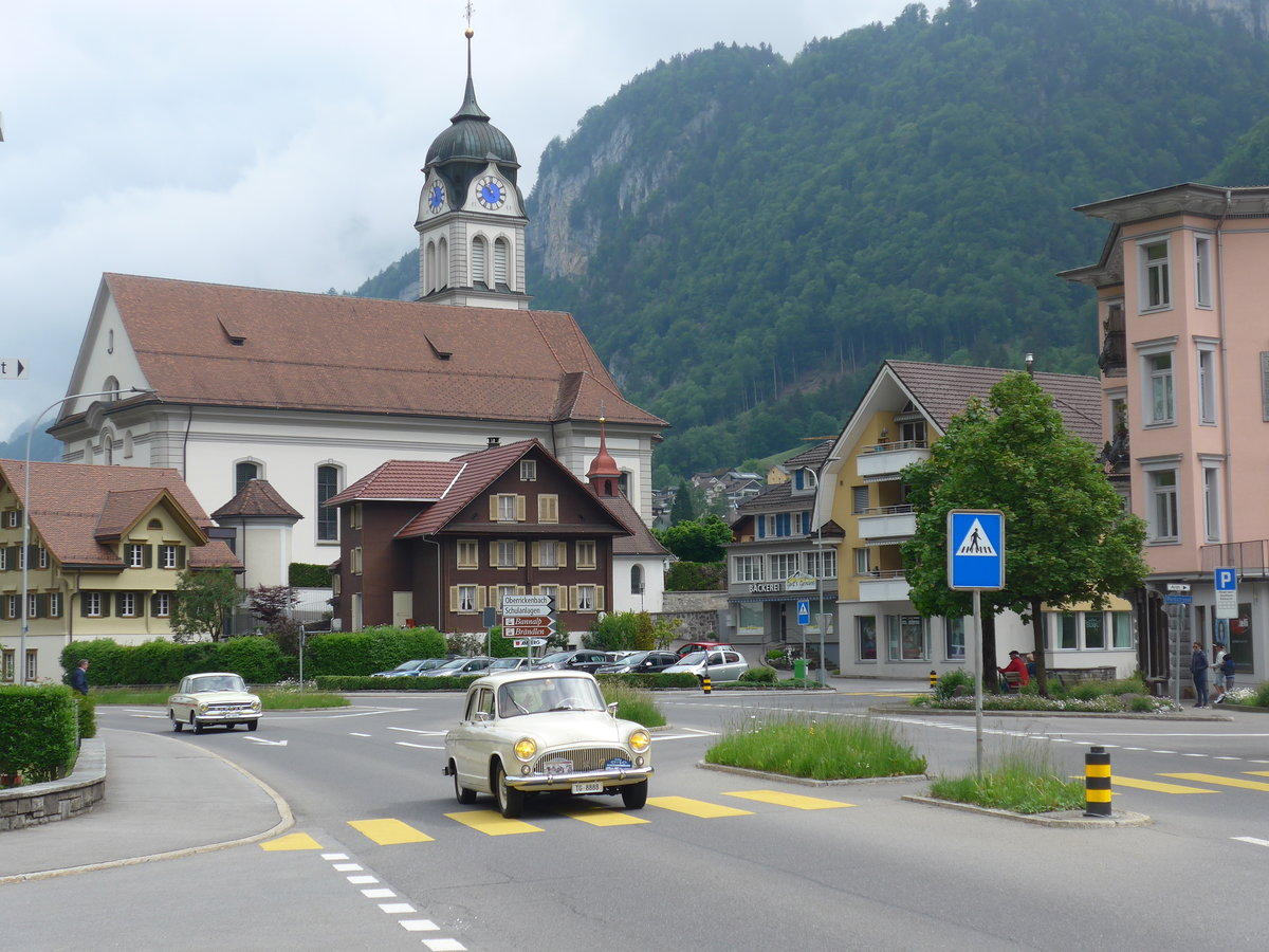 (193'075) - Simca - TG 8888 - am 20. Mai 2018 in Wolfenschiessen, Hauptstrasse