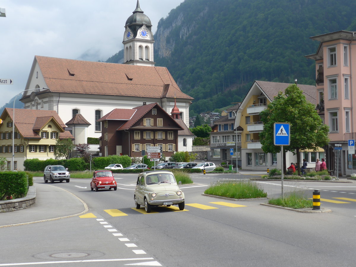 (193'100) - Fiat - LU 32'532 - am 20. Mai 2018 in Wolfenschiessen, Hauptstrasse