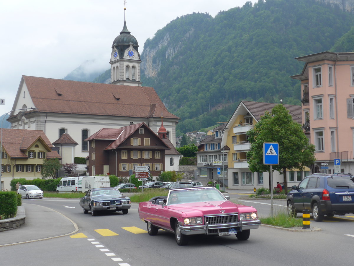 (193'121) - Chevrolet - AG 9458 U - am 20. Mai 2018 in Wolfenschiessen, Hauptstrasse