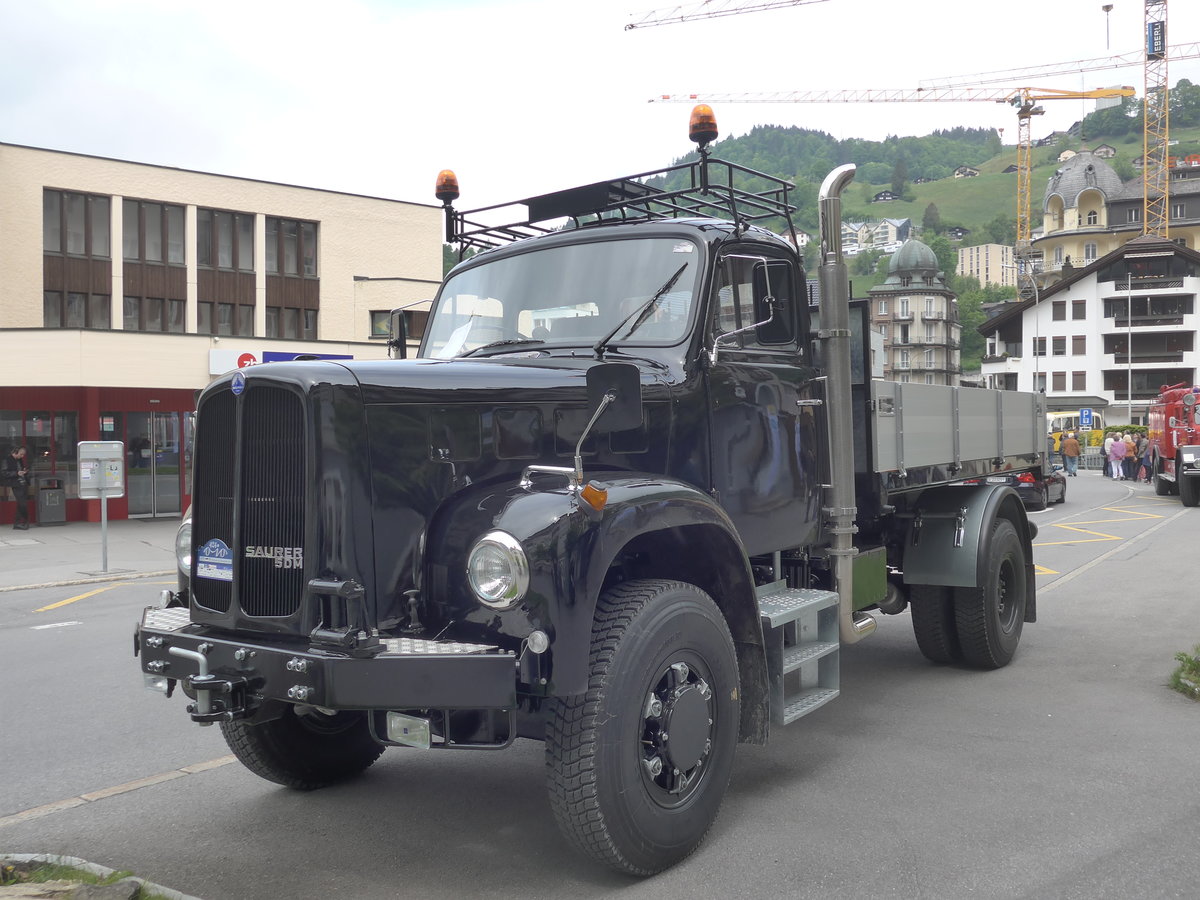 (193'136) - Saurer - OW 102 U - am 20. Mai 2018 in Engelberg, OiO