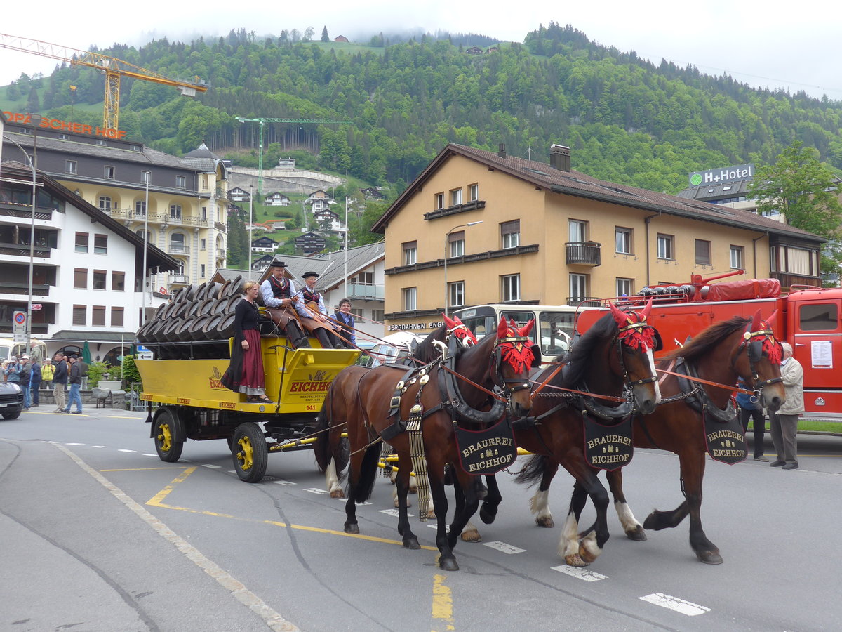 (193'139) - Eichhof Kutsche - Nr. 141 - am 20. Mai 2018 in Engelberg, OiO