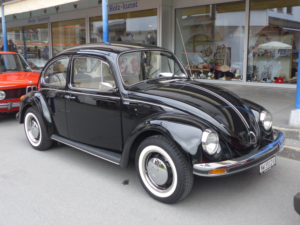 (193'151) - VW-K�fer - NW 5512 U - am 20. Mai 2018 in Engelberg, OiO