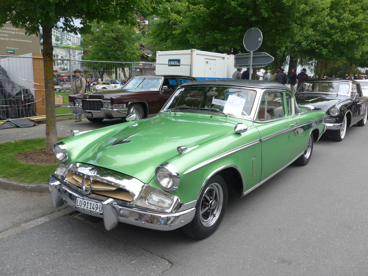 (193'161) - Studebaker - LU 91'149 U - am 20. Mai 2018 in Engelberg, OiO