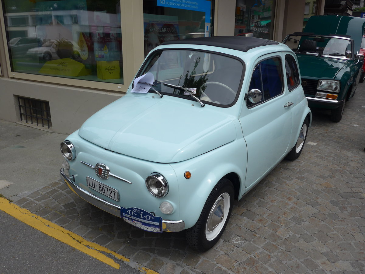 (193'178) - Fiat - LU 86'727 - am 20. Mai 2018 in Engelberg, OiO