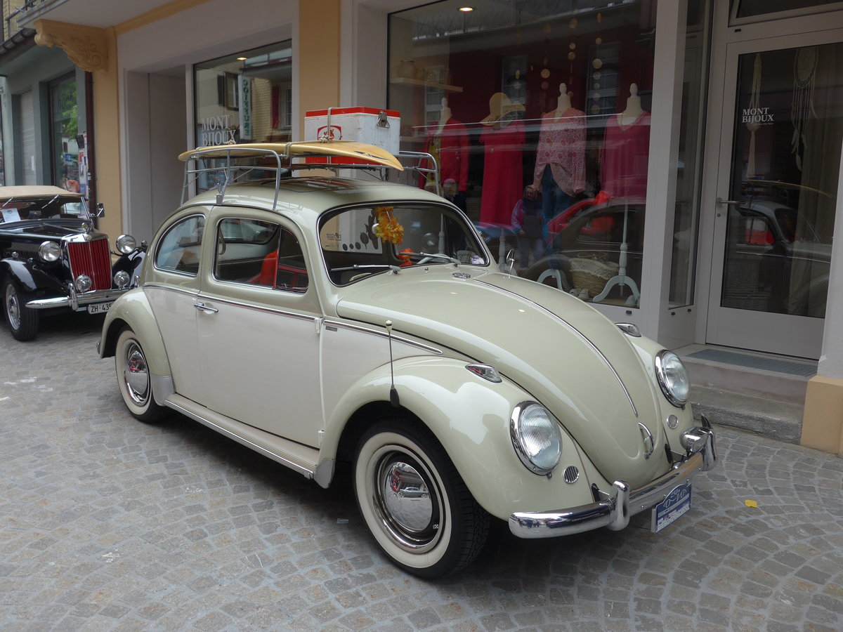 (193'195) - VW-K�fer - LU 130'760 - am 20. Mai 2018 in Engelberg, OiO