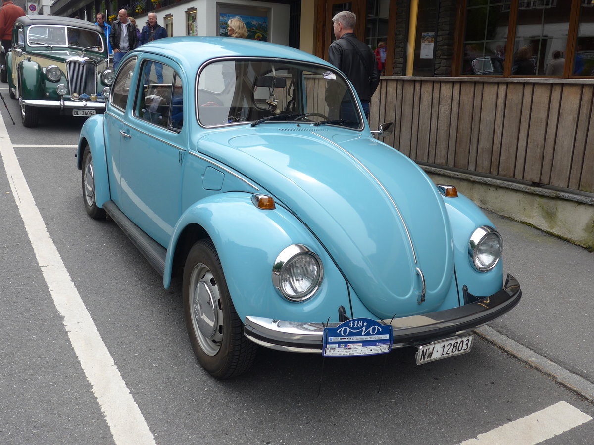 (193'210) - VW-K�fer - NW 12'803 - am 20. Mai 2018 in Engelberg, OiO