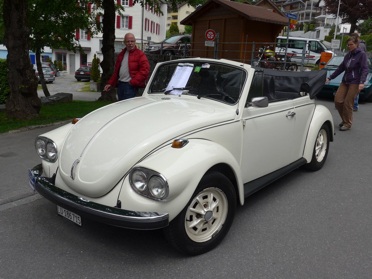(193'211) - VW-K�fer - LU 186'715 - am 20. Mai 2018 in Engelberg, OiO