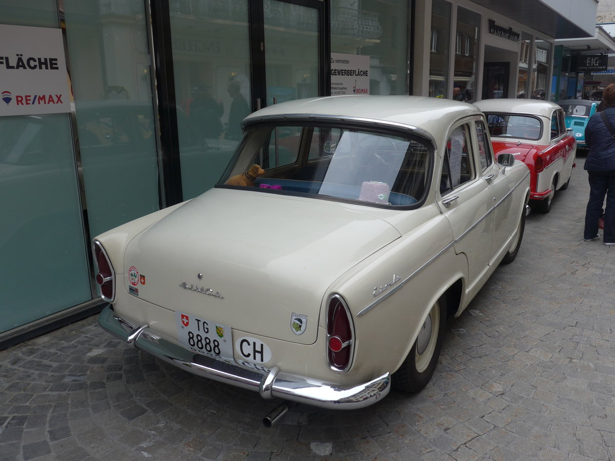 (193'215) - Simca - TG 8888 - am 20. Mai 2018 in Engelberg, OiO