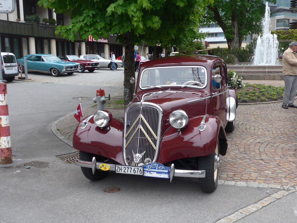 (193'219) - Citro�n - ZH 277'676 - am 20. Mai 2018 in Engelberg, OiO