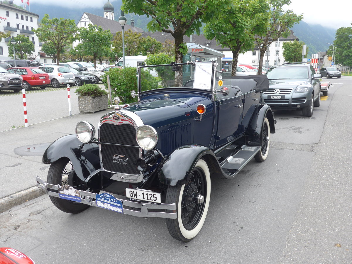 (193'237) - Ford - OW 1125 - am 20. Mai 2018 in Engelberg, OiO