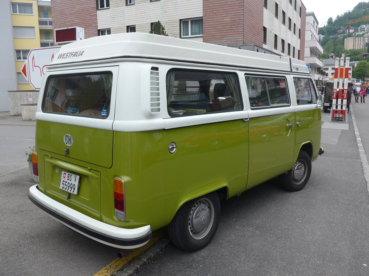 (193'238) - VW-Bus - BS 55'999 - am 20. Mai 2018 in Engelberg, OiO 