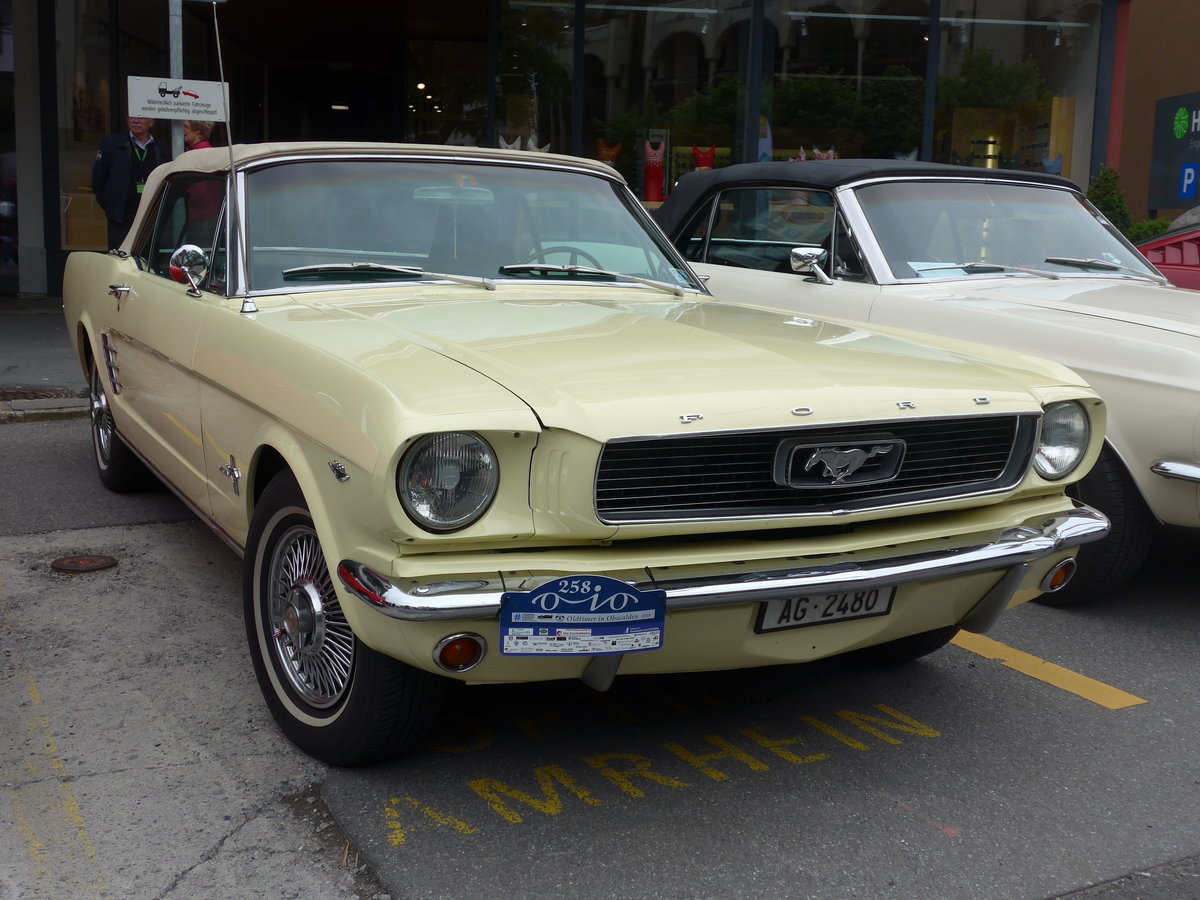 (193'243) - Ford - AG 2480 - am 20. Mai 2018 in Engelberg, OiO