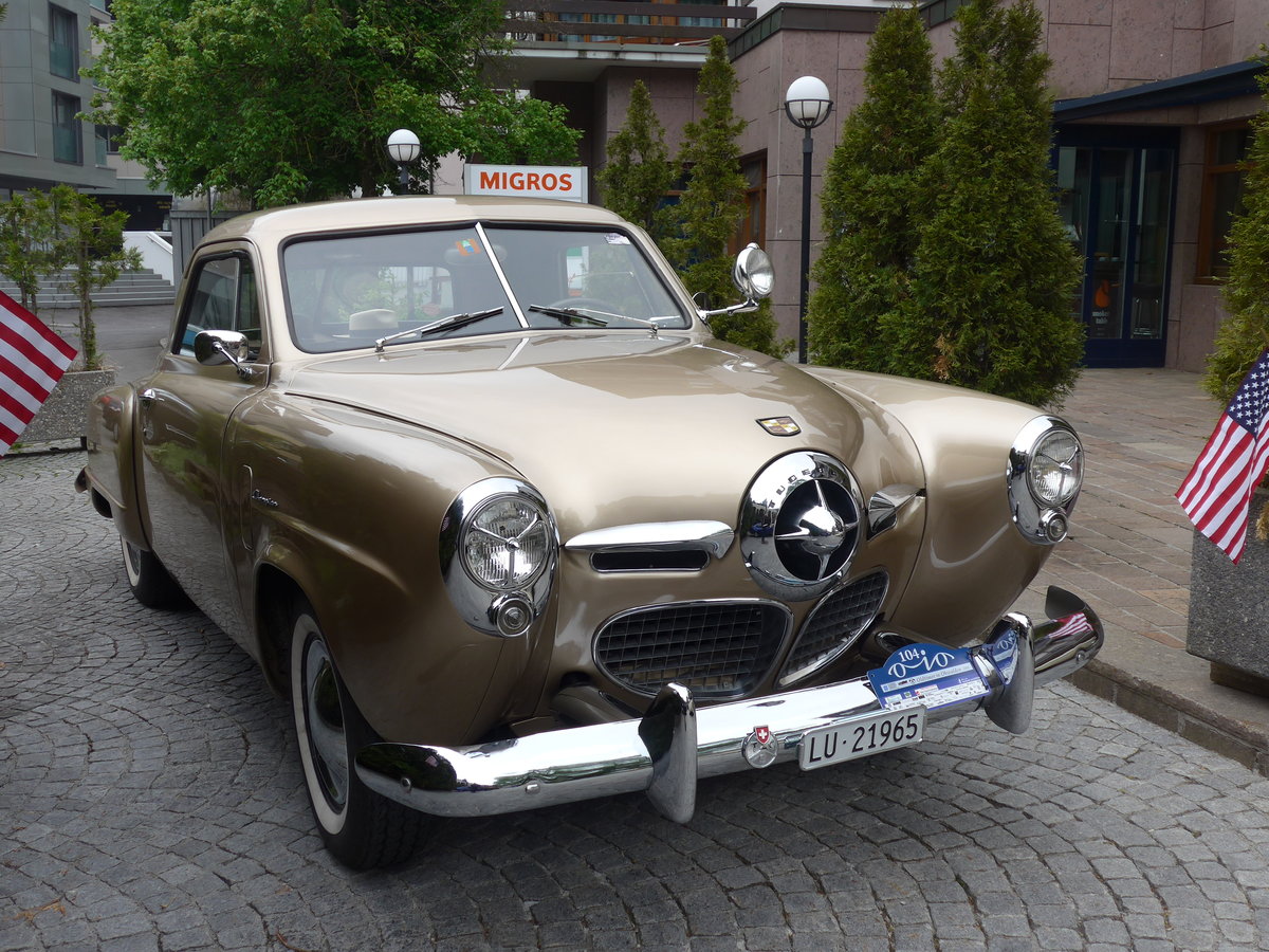 (193'248) - Studebaker - LU 21'965 - am 20. Mai 2018 in Engelberg, OiO