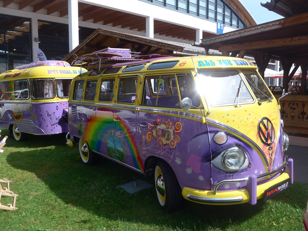 (193'356) - VW-Bus am 26. Mai 2018 in Friedrichshafen, Messe