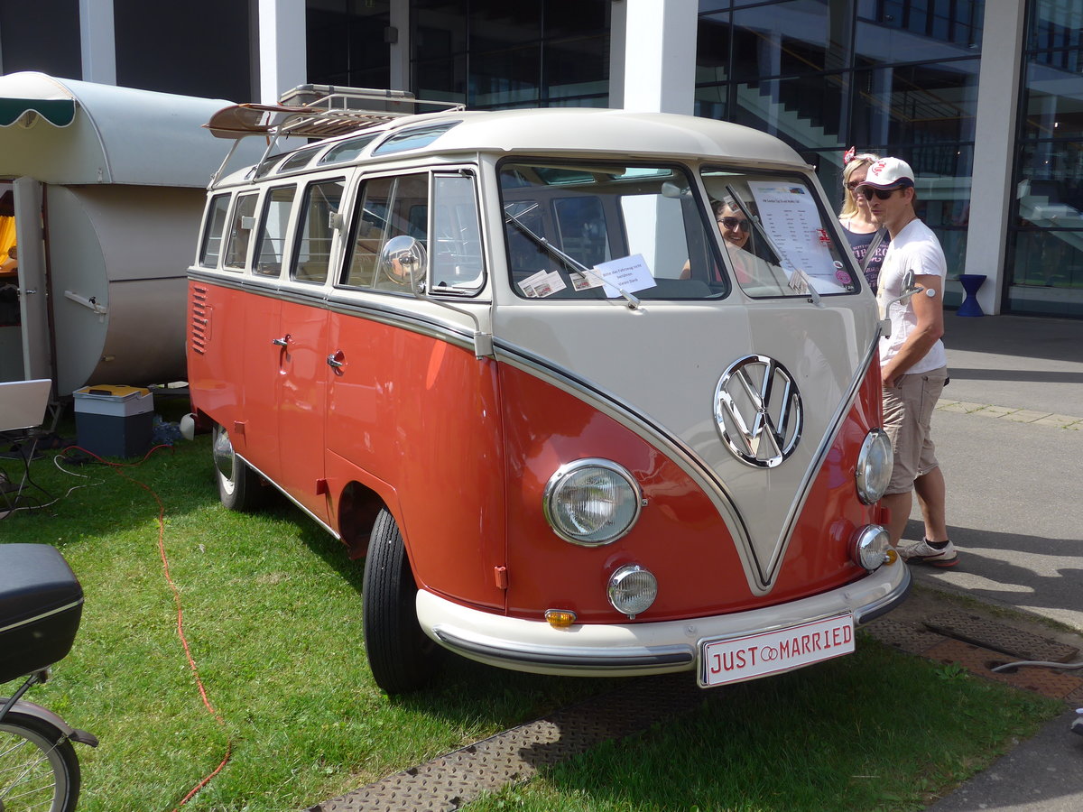 (193'359) - VW-Bus - EM-VW 46H - am 26. Mai 2018 in Friedrichshafen, Messe