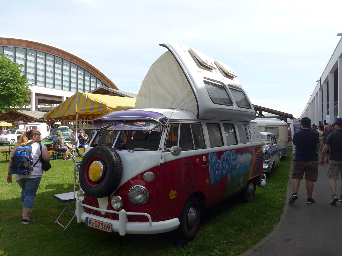 (193'361) - VW-Bus - A 07'169 - am 26. Mai 2018 in Friedrichshafen, Messe