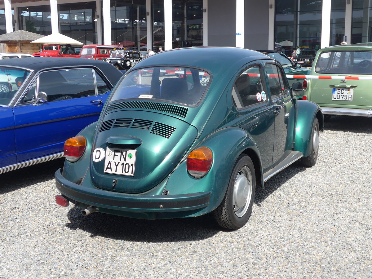(193'369) - VW-K�fer - FN-AY 101 - am 26. Mai 2018 in Friedrichshafen, Messe