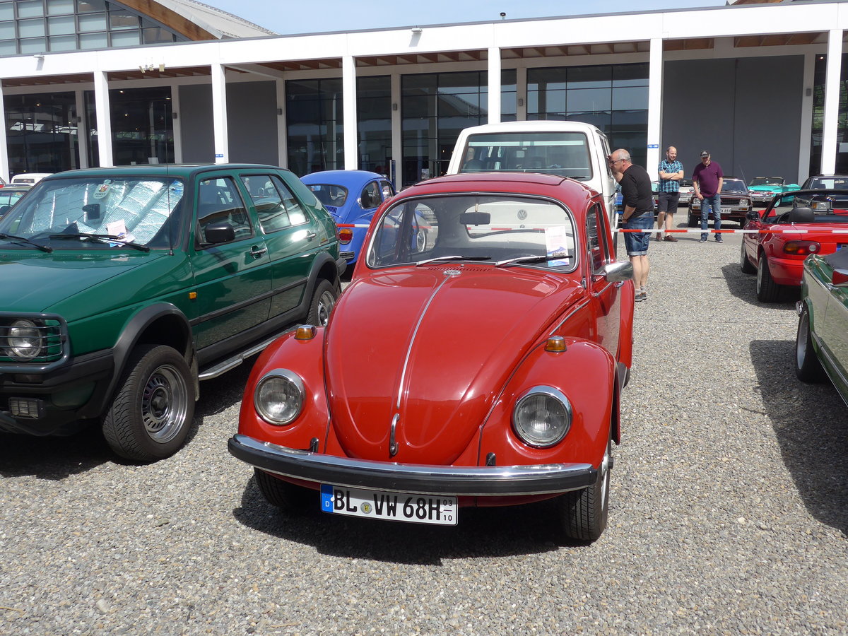 (193'378) - VW-K�fer - BL-VW 68H - am 26. Mai 2018 in Friedrichshafen, Messe