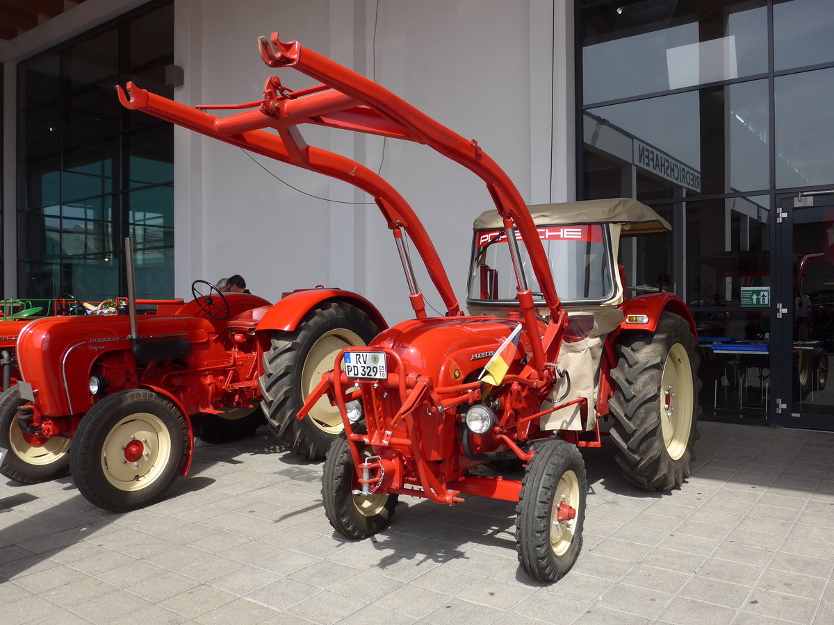 (193'399) - Porsche - RV-PD 329 - am 26. Mai 2018 in Friedrichshafen, Messe