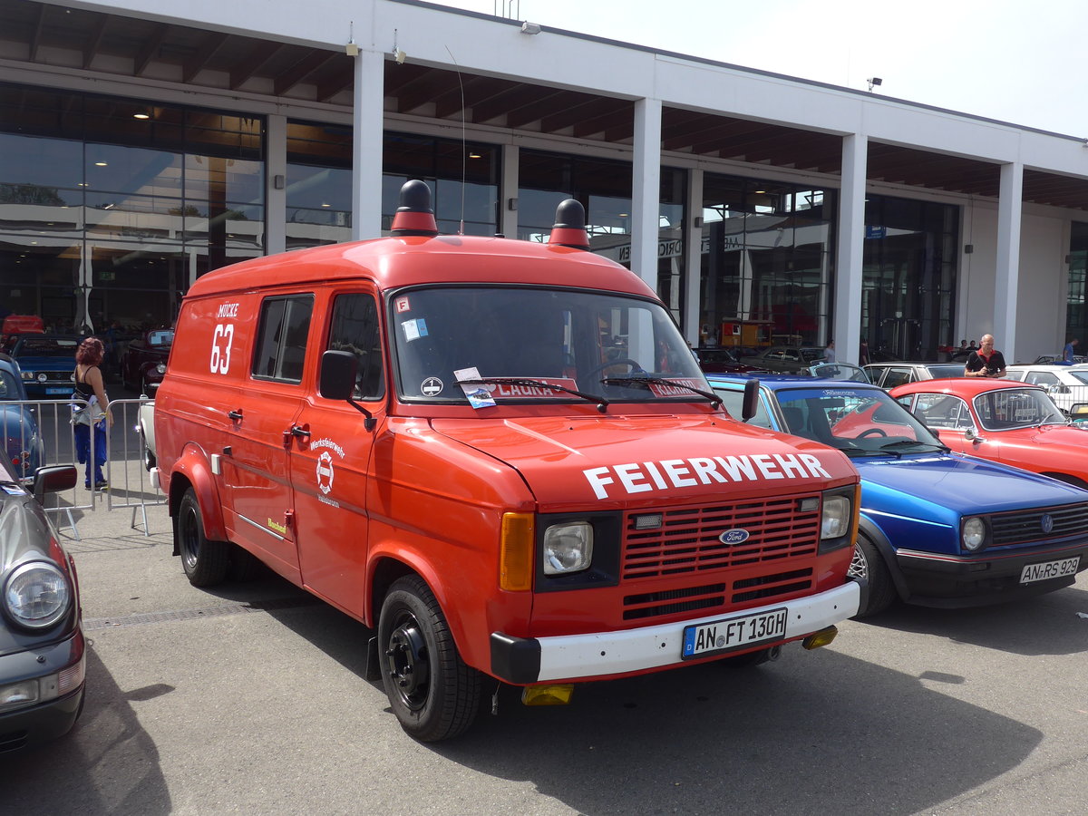 (193'407) - Ford - AN-FT 130H - am 26. Mai 2018 in Friedrichshafen, Messe