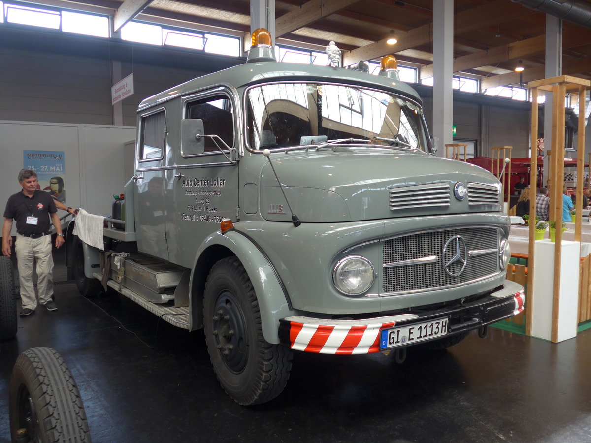 (193'416) - Auto Center, Lollar - GI-E 1113H - Mercedes am 26. Mai 2018 in Friedrichshafen, Messe