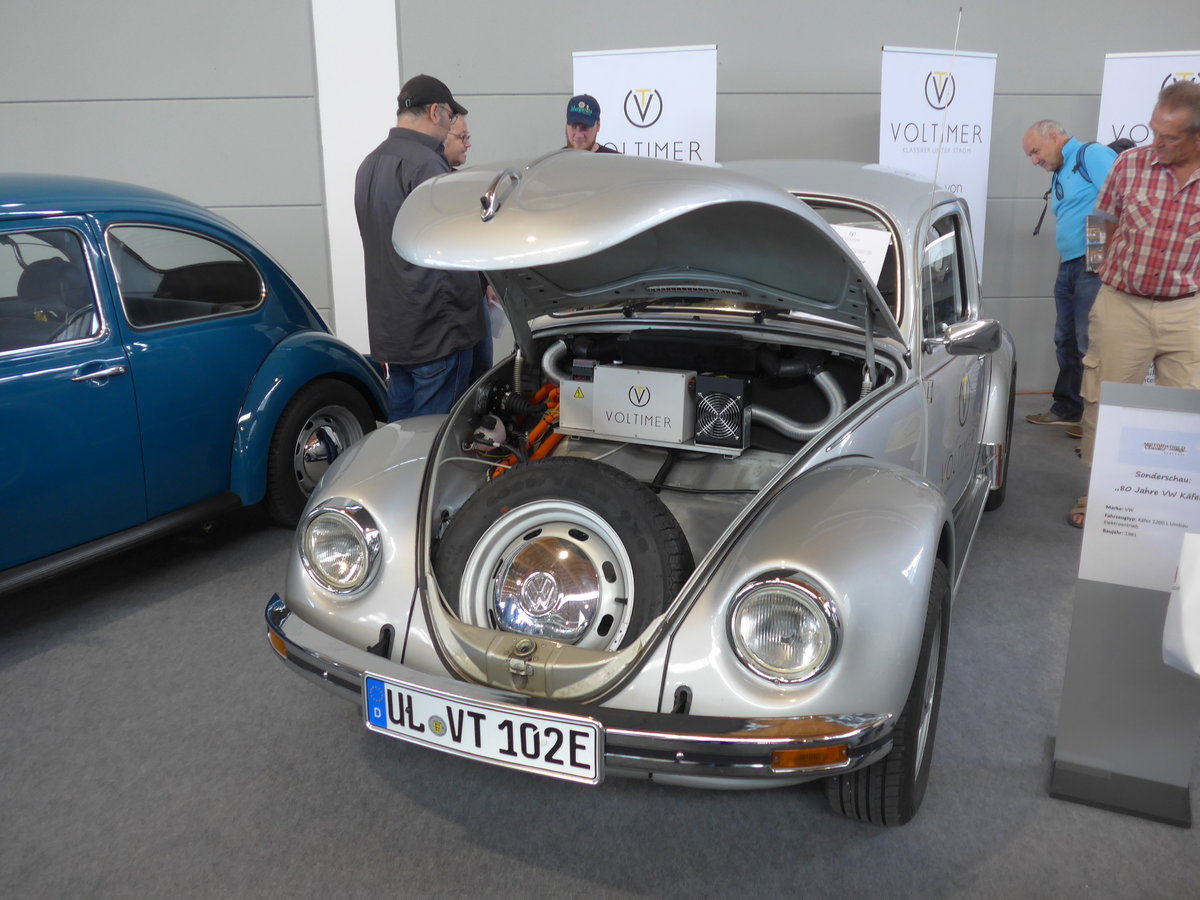 (193'445) - VW-K�fer - UL-VT 102E - am 26. Mai 2018 in Friedrichshafen, Messe