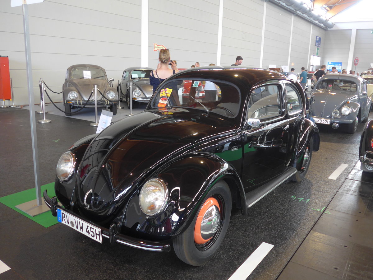 (193'463) - VW-K�fer - RV-VW 45H - am 26. Mai 2018 in Friedrichshafen, Messe