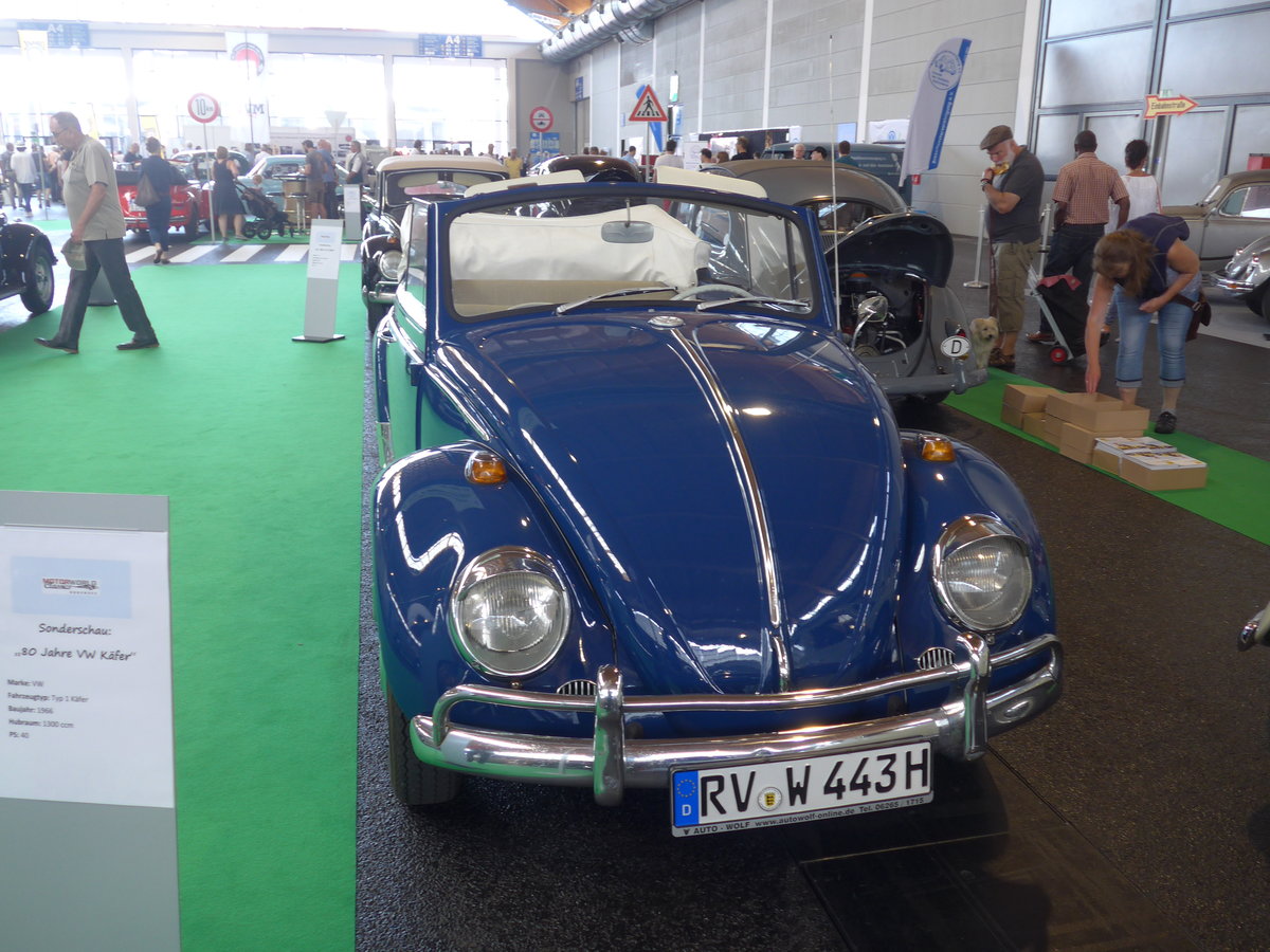 (193'466) - VW-K�fer - RV-W 443H - am 26. Mai 2018 in Friedrichshafen, Messe