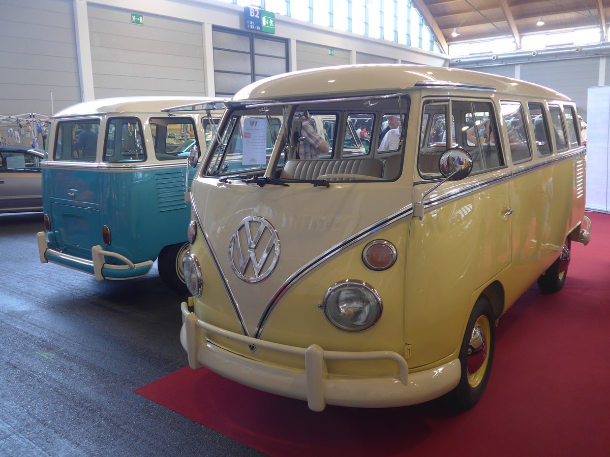 (193'515) - VW-Bus am 26. Mai 2018 in Friedrichshafen, Messe