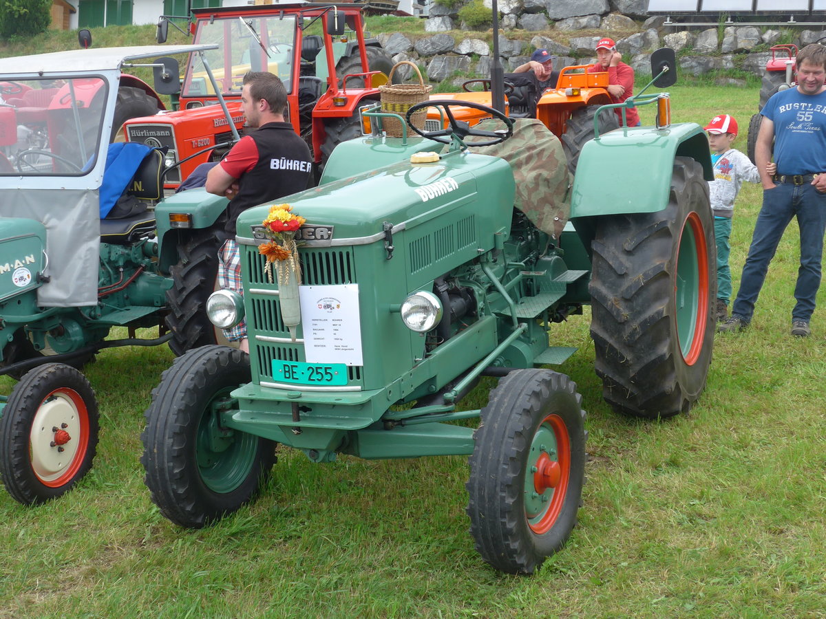 (193'584) - B�hrer - BE 255 - am 27. Mai 2018 in Aeschlen