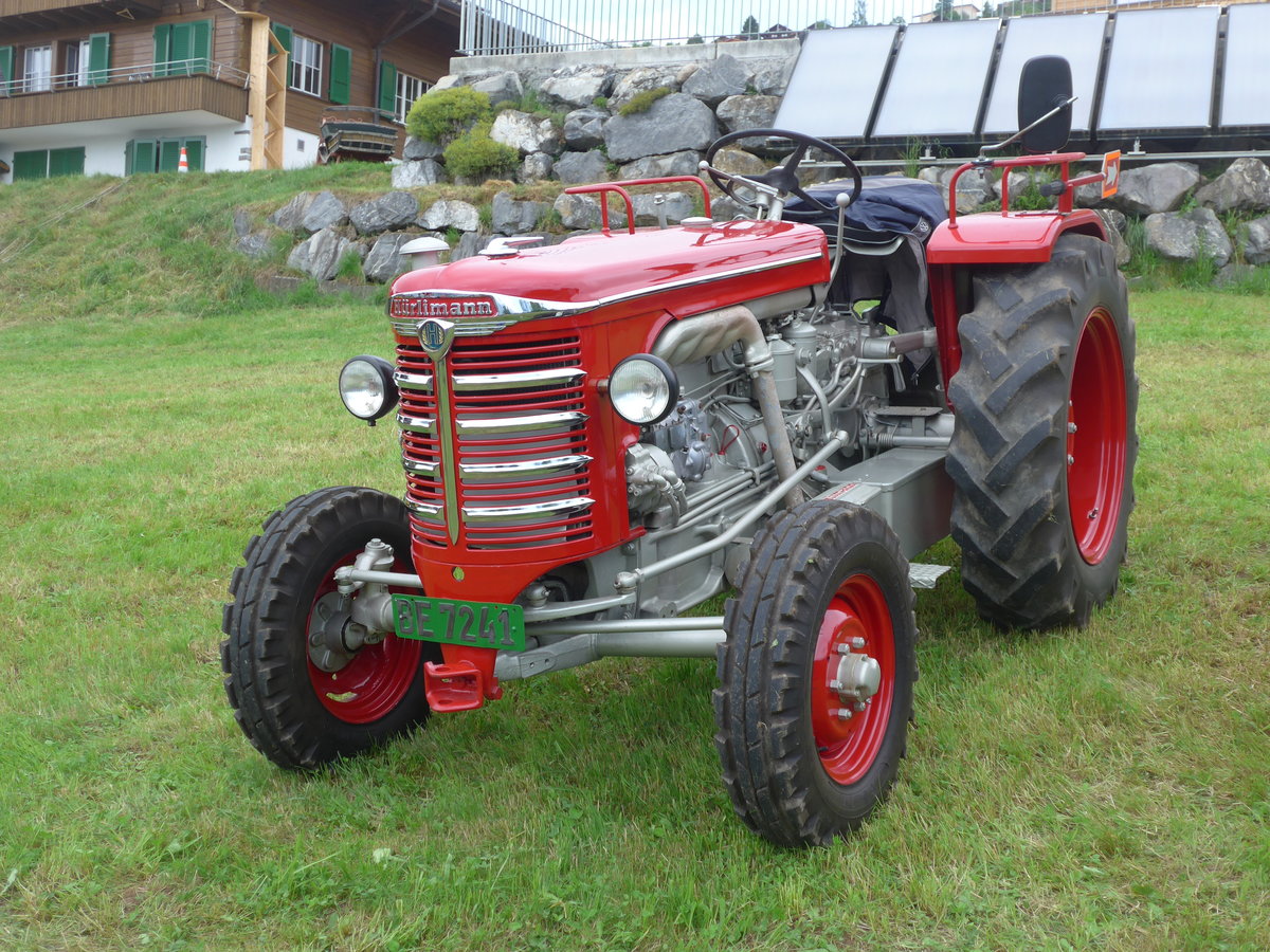 (193'588) - H�rlimann - BE 7241 - am 27. Mai 2018 in Aeschlen