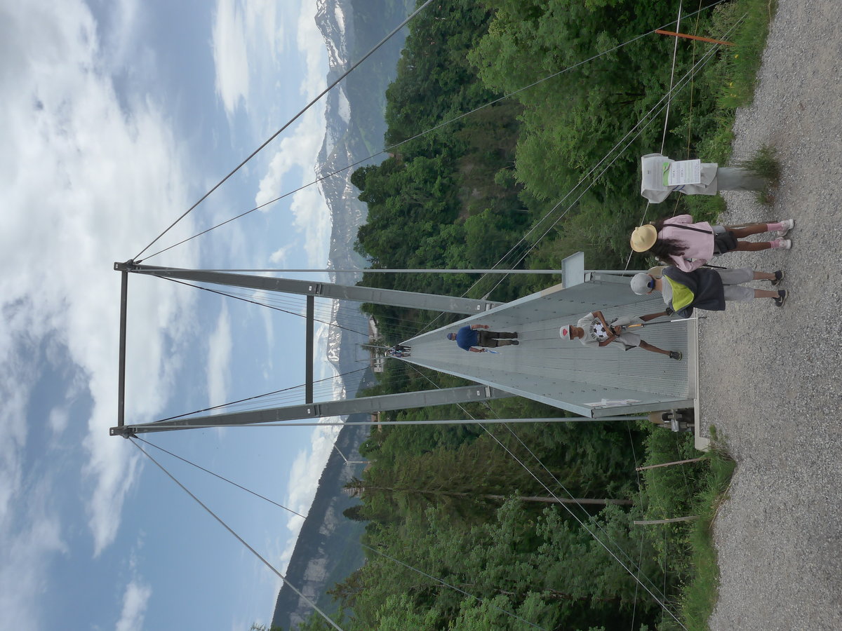 (193'606) - Die Panoramabr�cke Aeschlen-Sigriswil am 27. Mai 2018 von Aeschlen aus
