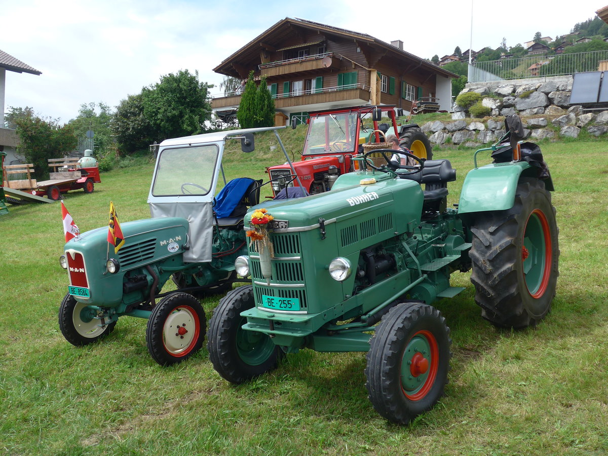 (193'613) - B�hrer - BE 255 - am 27. Mai 2018 in Aeschlen