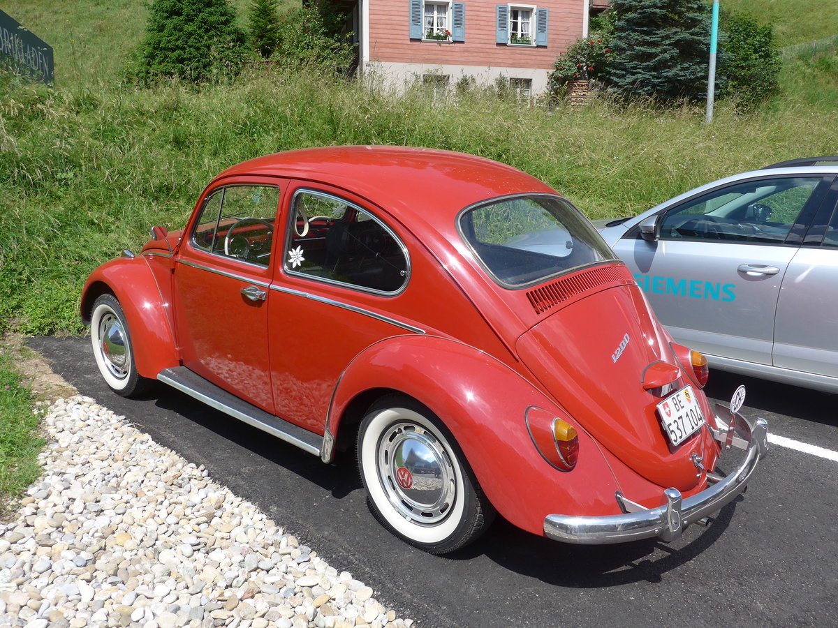(193'733) - VW-K�fer - BE 537'104 - am 3. Juni 2018 in Trubschachen, Kambly