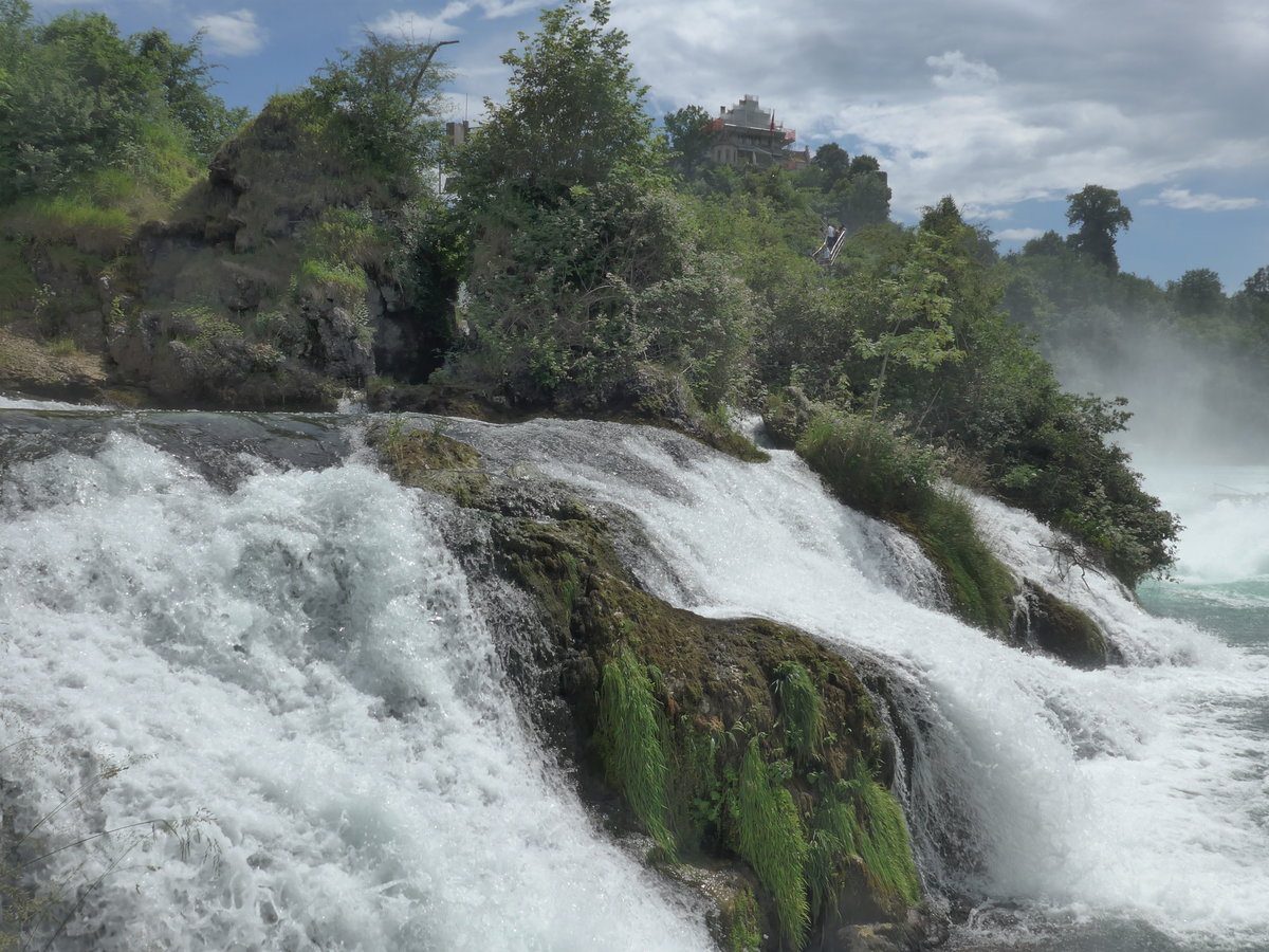 (193'965) - Der Rheinfall am 10. Juni 2018 bei Neuhausen
