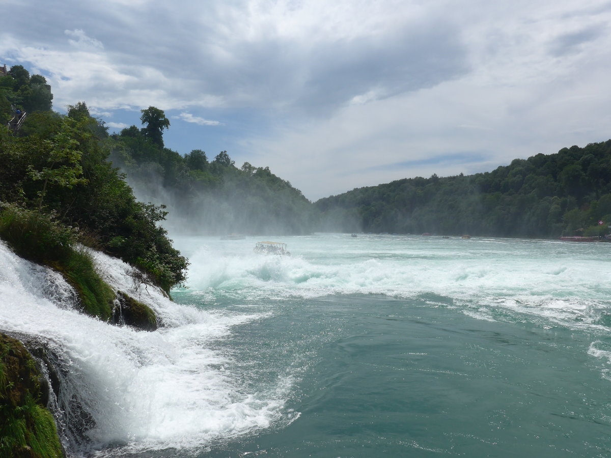 (193'966) - Der Rheinfall am 10. Juni 2018 bei Neuhausen