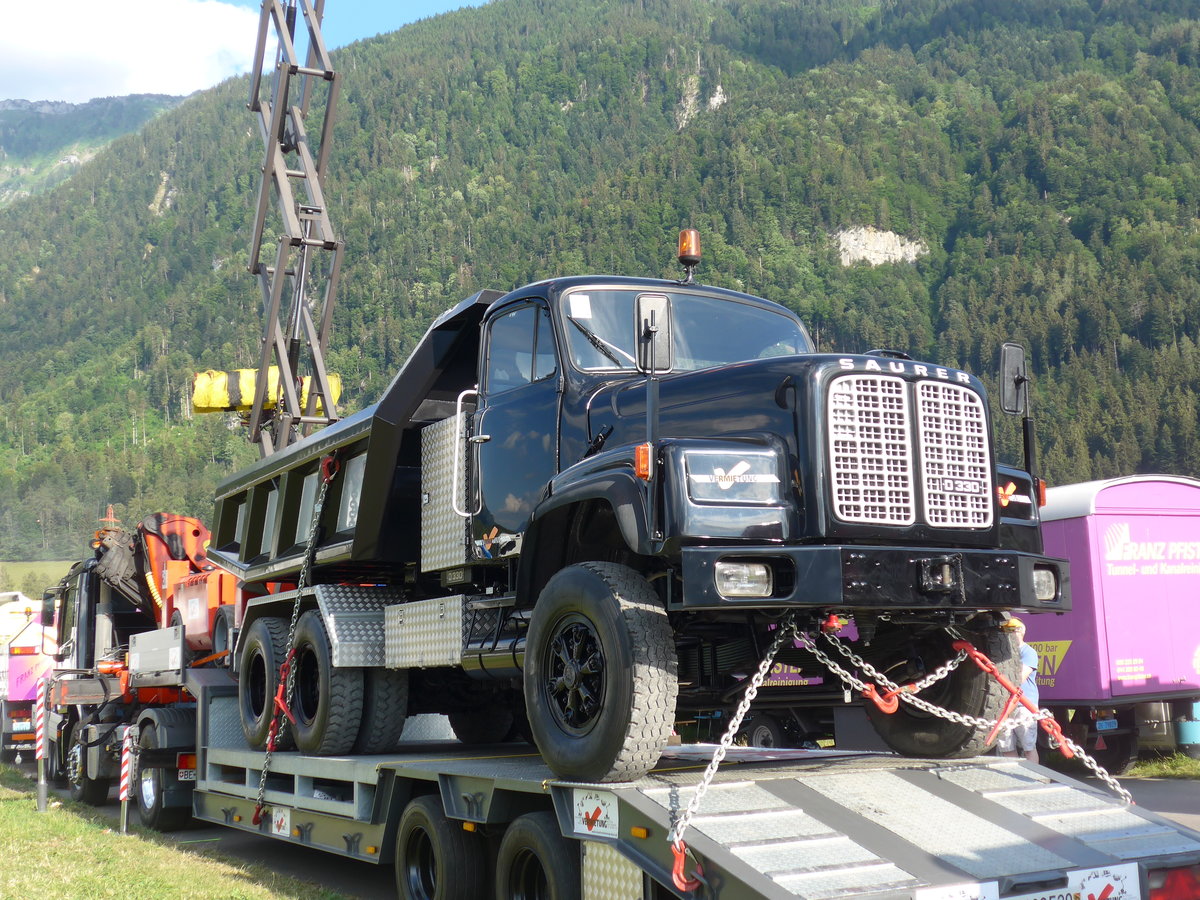 (194'294) - Saurer am 23. Juni 2018 in Interlaken, Flugplatz