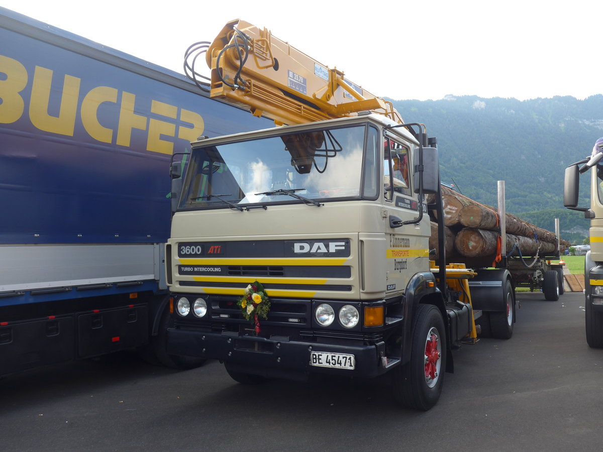 (194'342) - Zimmermann, Burgdorf - BE 45'471 - DAF am 23. Juni 2018 in Interlaken, Flugplatz