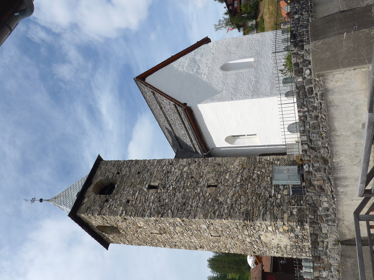 (194'835) - Die Kirche am 15. Juli 2018 in Tschiertschen