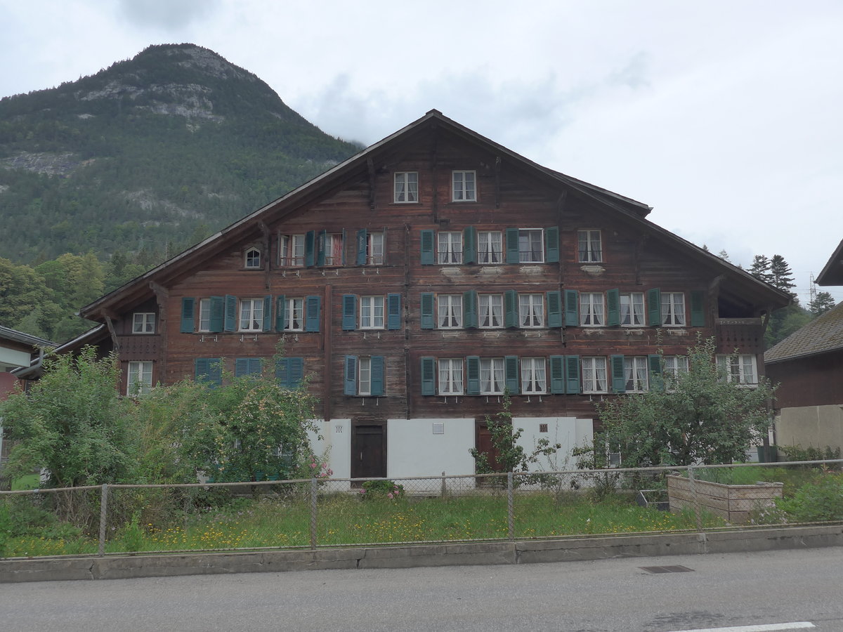 (194'987) - Altes Haus am 21. Juli 2018 in Innertkirchen