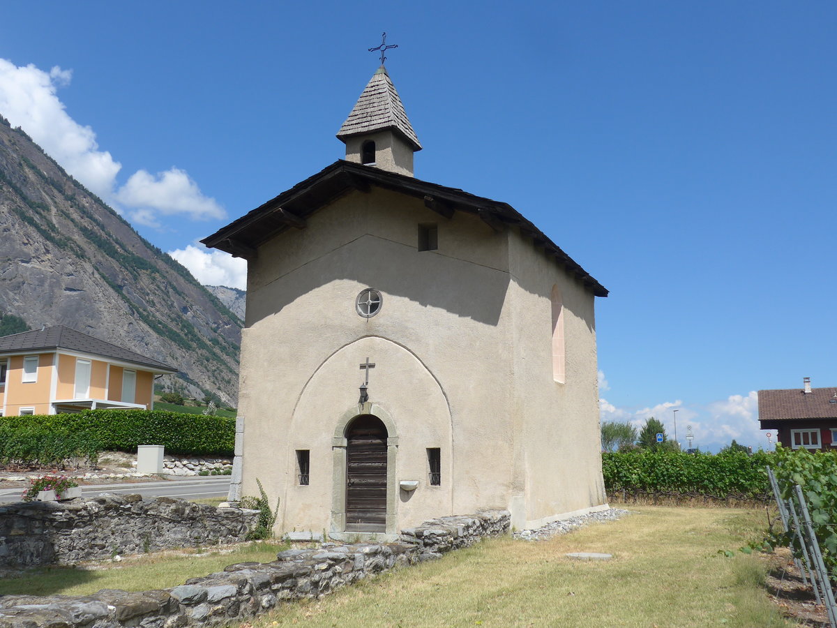 (195'064) - Kleine Kapelle am 22. Juli 2018 in Saillon