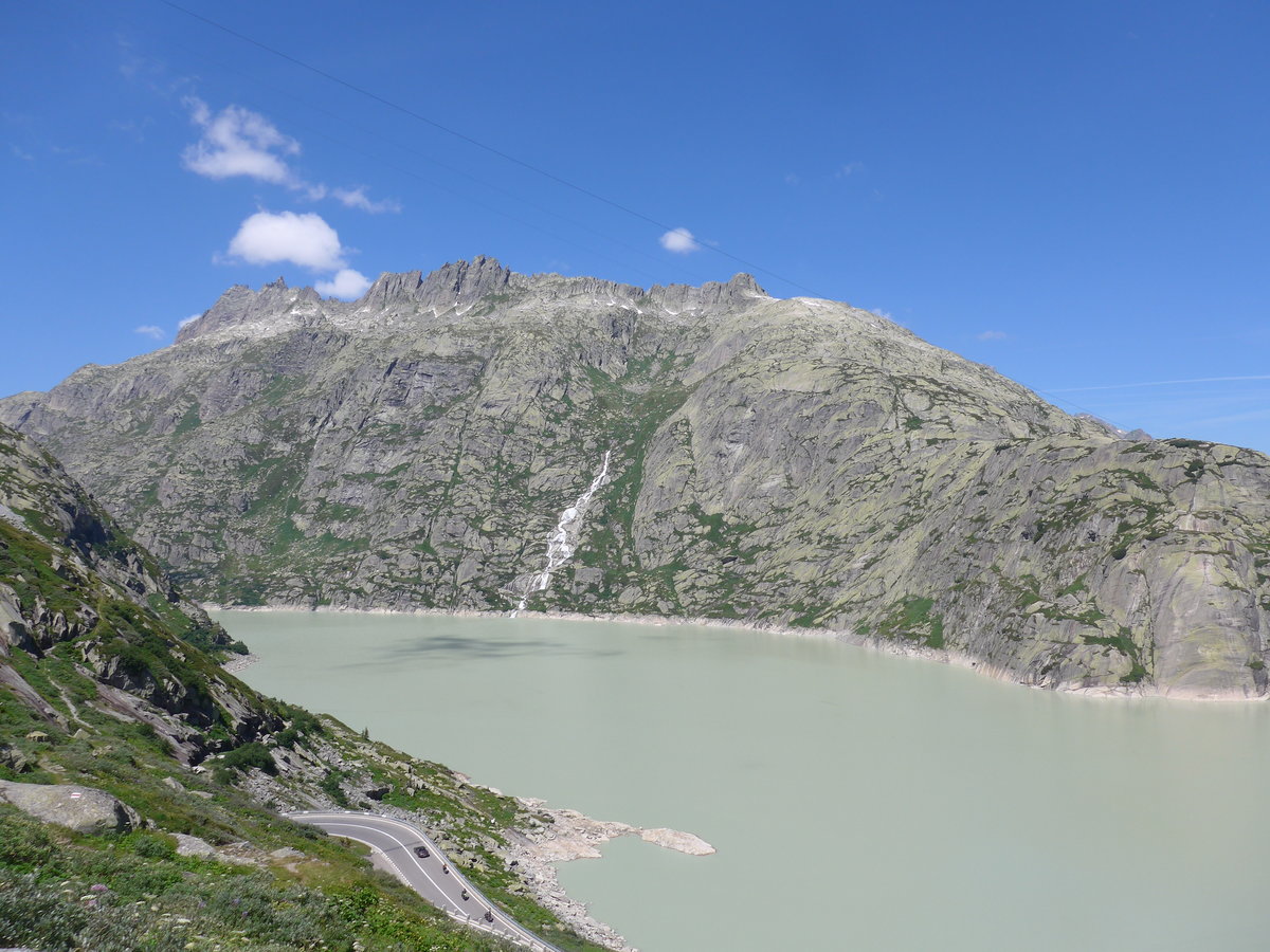 (195'265) - Der Grimselsee am 29. Juli 2018 am Grimselpass