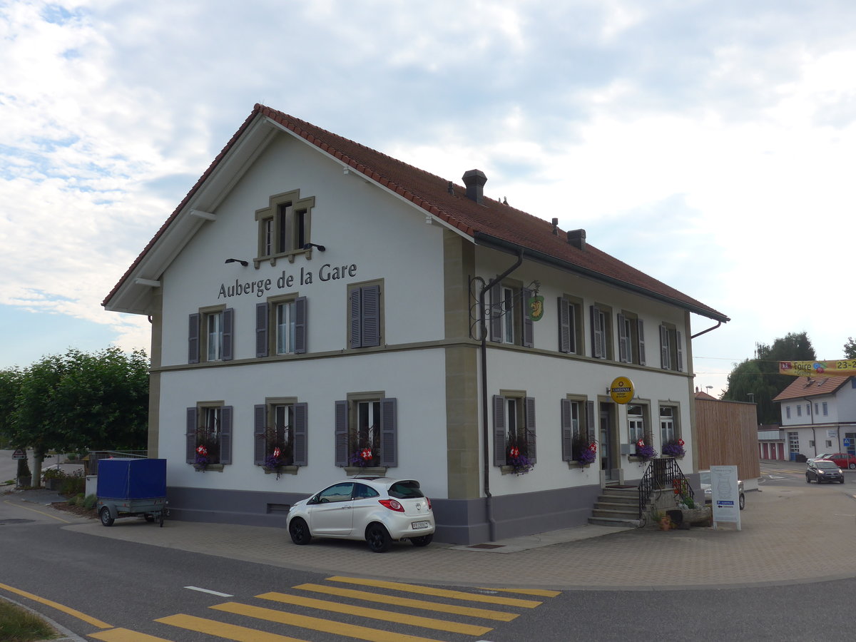 (195'341) - Auberge de la Gare am 31. Juli 2018 in Grolley