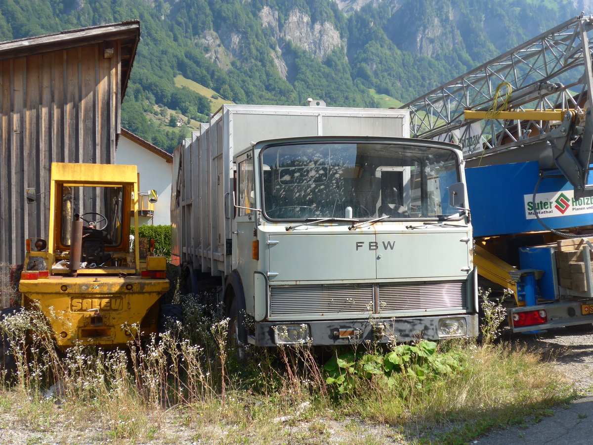 (195'392) - FBW am 1. August 2018 in Muotathal