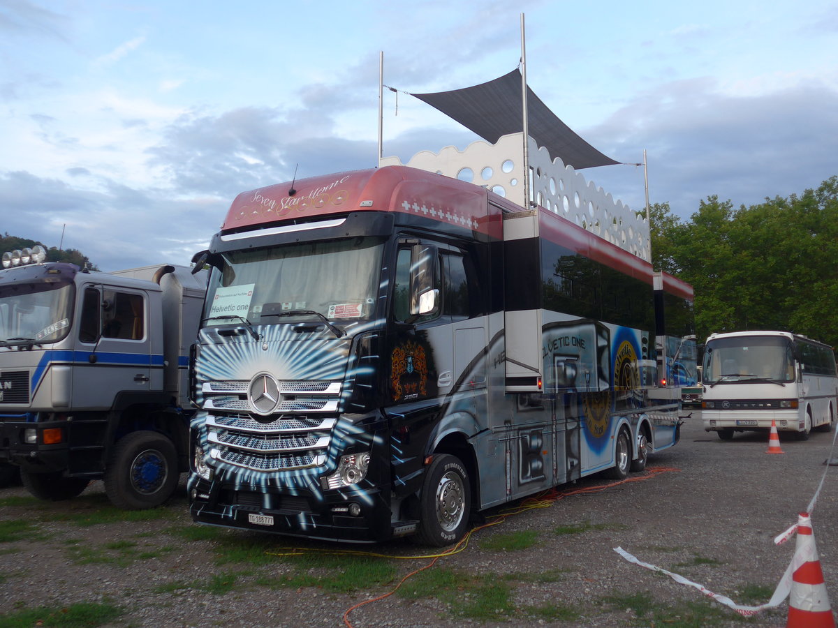 (195'934) - Helvetic one - TG 188'777 - am 17. August 2018 in Wettingen, Zirkuswiese